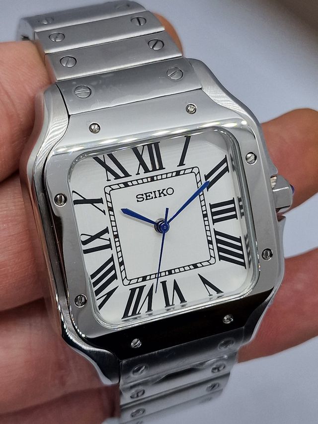 SEIKTOS - Seiko mod Santos style - MedoMods