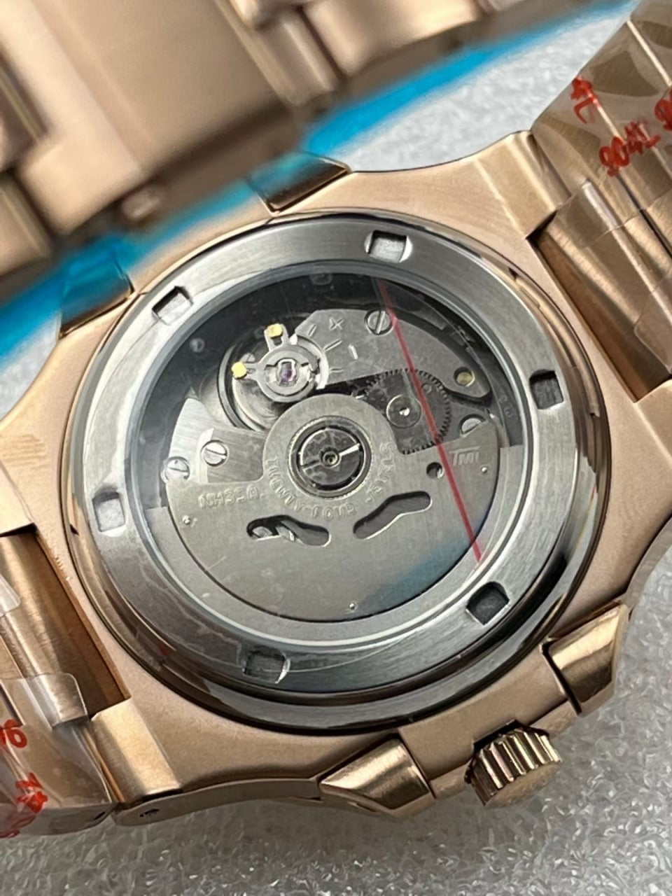 Cadran arabe gris, acier, automatique – Édition Seikmod Lux | Verre saphir | Acier 316L