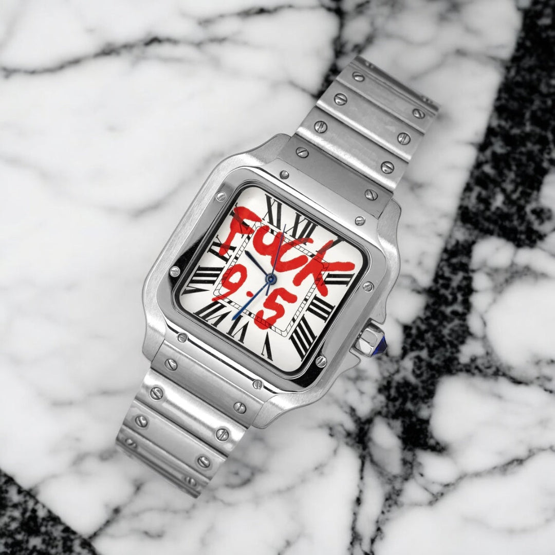 Cadran arabe gris, acier, automatique – Édition Seikmod Lux | Verre saphir | Acier 316L