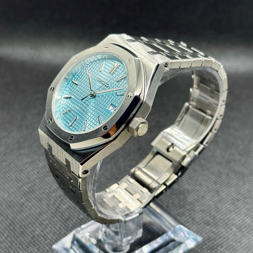STEEL ICE BLUE SEIKO MOD ROYAL SEIKOAK
