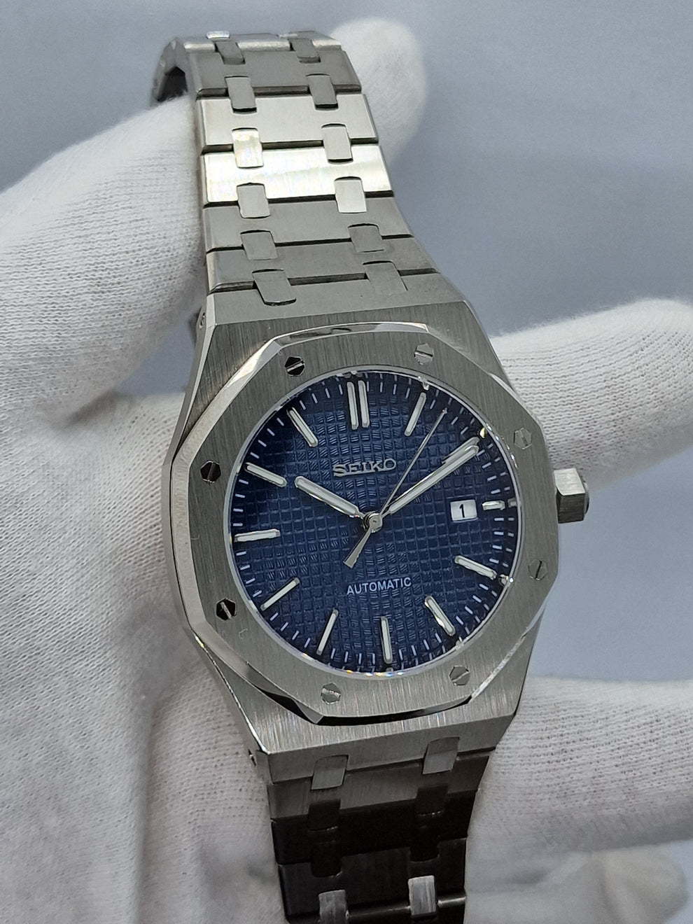 STEEL BLUE SEIKO MOD ROYAL SEIKOAK