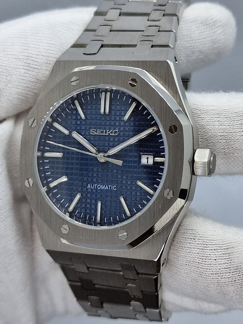 STEEL BLUE SEIKO MOD ROYAL SEIKOAK