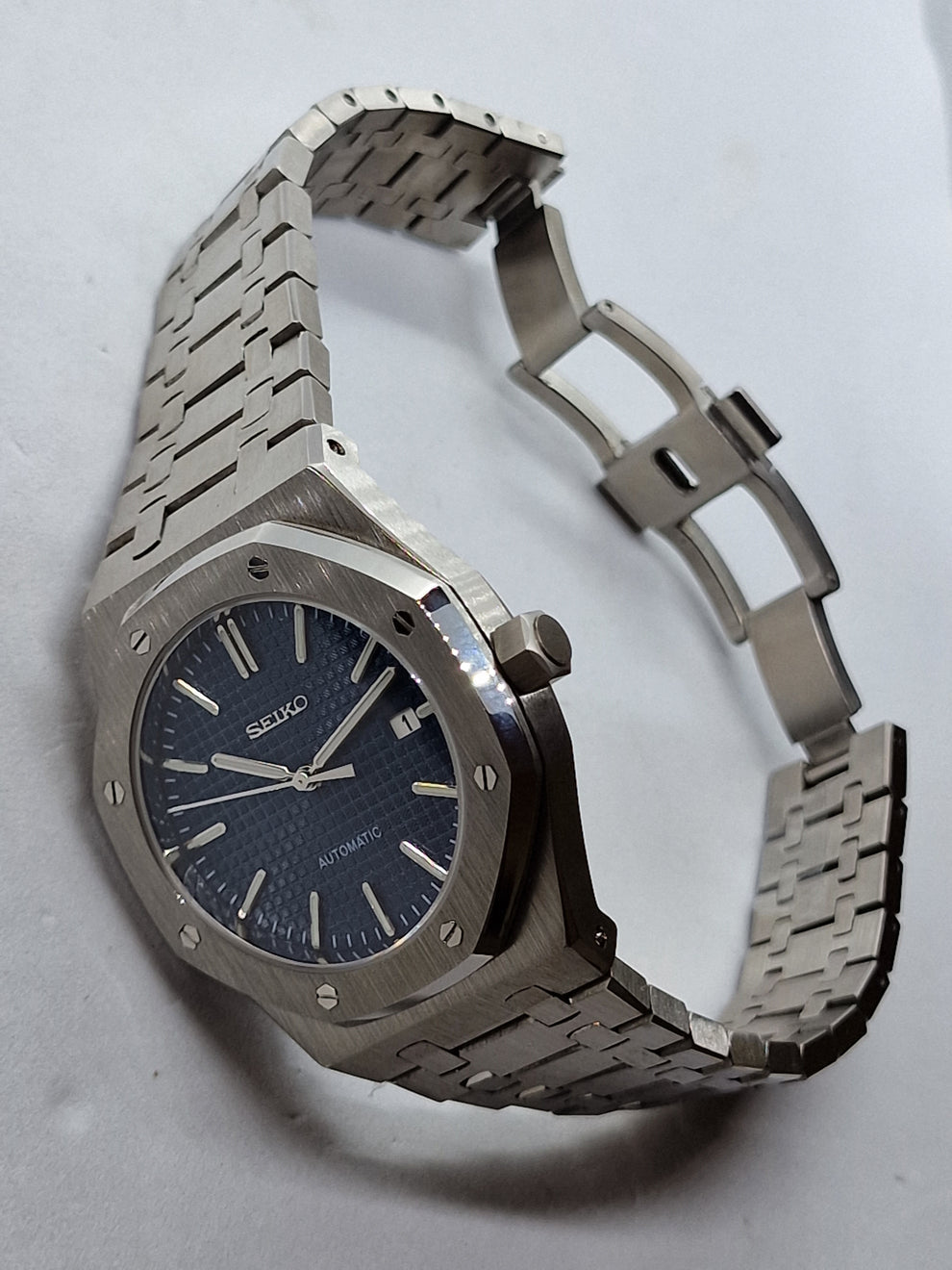 STEEL BLUE SEIKO MOD ROYAL SEIKOAK