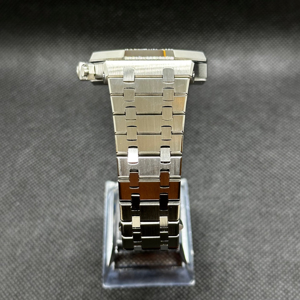 STEEL GREEN CHRONOGRAPH SEIKO MOD ROYAL SEIKOAK