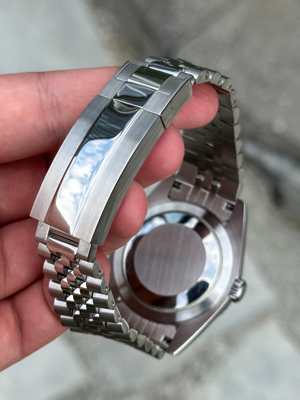 WHITE ARABIC DIAL STEEL SEIKJUST