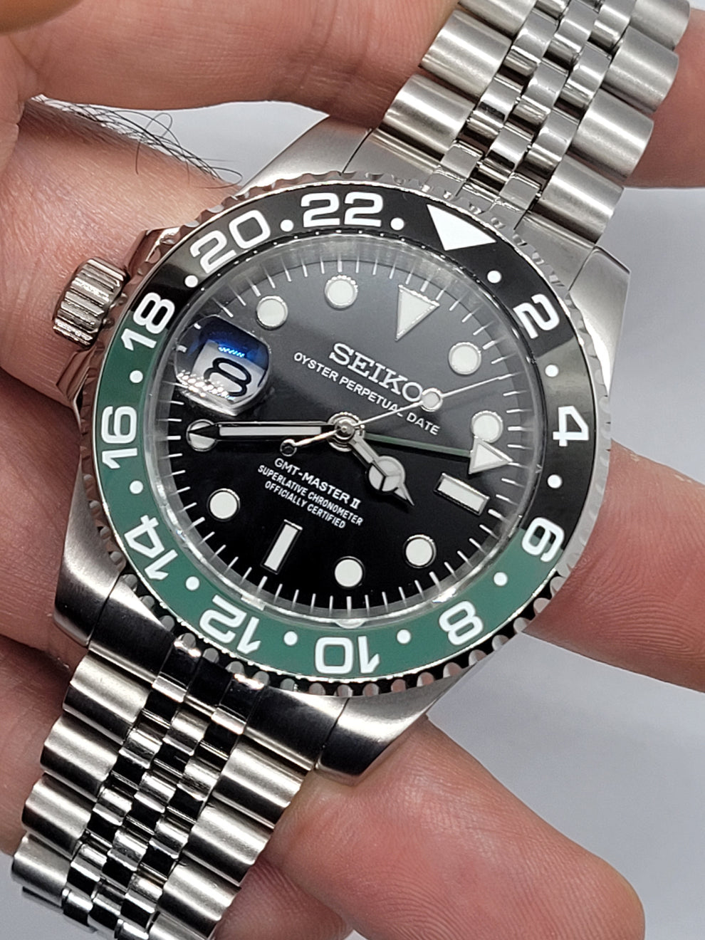 SPRITE STEEL Jubilee Seiko Mod GMTEIKO