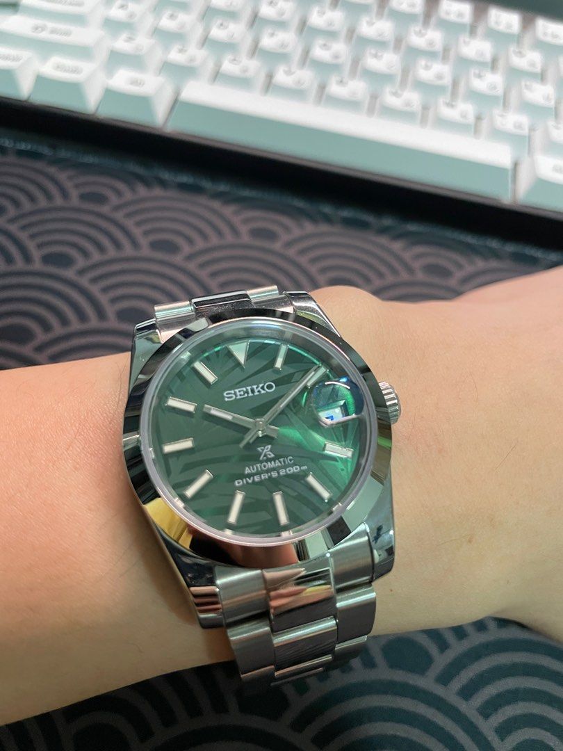 ساعة SEIKO MOD SEIKJUST من GREEN LEAF OYSTER STEEL