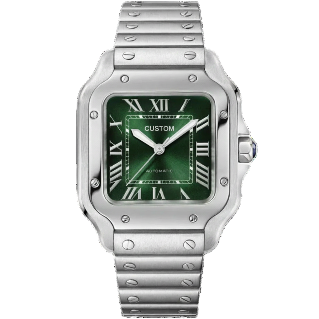 ساعة سيكمود لوكس إيديشن، مينا عربية رمادية، أوتوماتيكية من الفولاذ | كريستال ياقوتي | فولاذ 316L