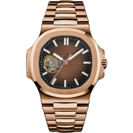 ساعة سيكمود لوكس إيديشن، مينا عربية رمادية، أوتوماتيكية من الفولاذ | كريستال ياقوتي | فولاذ 316L