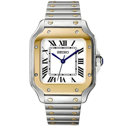 ساعة سيكمود لوكس إيديشن، مينا عربية رمادية، أوتوماتيكية من الفولاذ | كريستال ياقوتي | فولاذ 316L