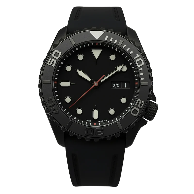 Cadran arabe gris, acier, automatique – Édition Seikmod Lux | Verre saphir | Acier 316L