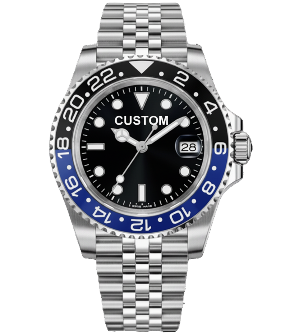 Cadran arabe gris, acier, automatique – Édition Seikmod Lux | Verre saphir | Acier 316L