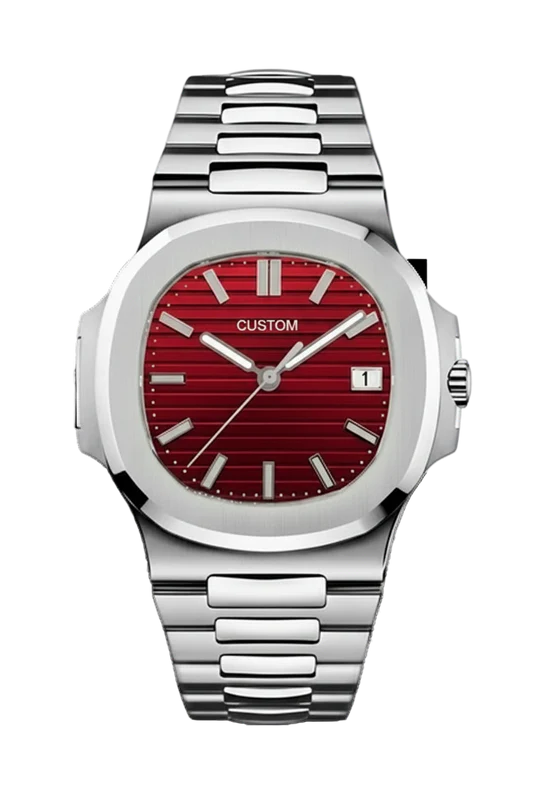 Cadran arabe gris, acier, automatique – Édition Seikmod Lux | Verre saphir | Acier 316L