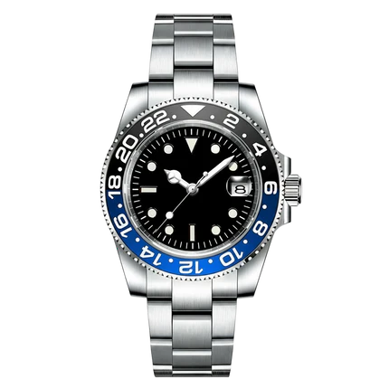 Cadran arabe gris, acier, automatique – Édition Seikmod Lux | Verre saphir | Acier 316L