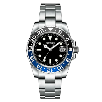 Cadran arabe gris, acier, automatique – Édition Seikmod Lux | Verre saphir | Acier 316L