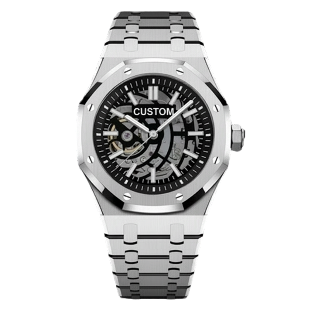 هيكل فولاذي أسود من سيكو مود رويال سيكو أوك