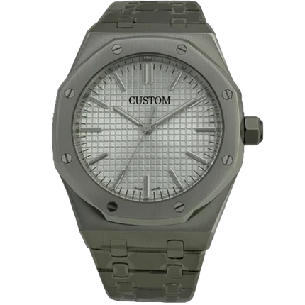 STEEL LIGHT GERY SEIKO MOD ROYAL SEIKOAK