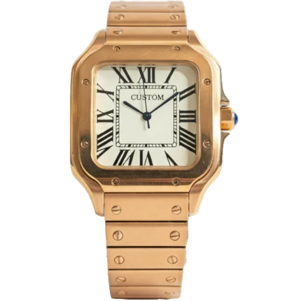 Cadran arabe gris, acier, automatique – Édition Seikmod Lux | Verre saphir | Acier 316L