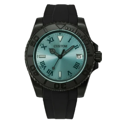 Cadran arabe gris, acier, automatique – Édition Seikmod Lux | Verre saphir | Acier 316L