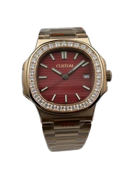 Cadran arabe gris, acier, automatique – Édition Seikmod Lux | Verre saphir | Acier 316L