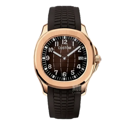 ساعة سيكمود لوكس إيديشن، مينا عربية رمادية، أوتوماتيكية من الفولاذ | كريستال ياقوتي | فولاذ 316L