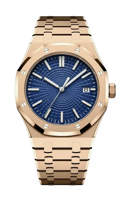 ROSE GOLD NAVY SEIKO MOD ROYAL SEIKOAK