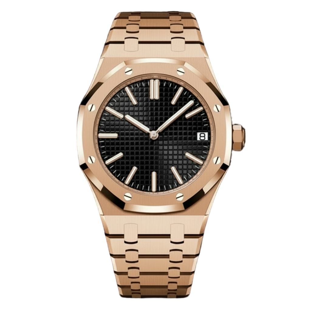 ROSE GOLD BLACK SEIKO MOD ROYAL SEIKOAK