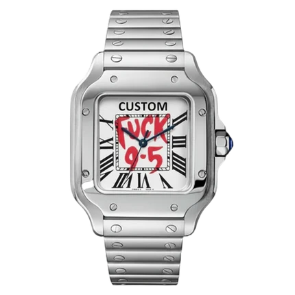 Cadran arabe gris, acier, automatique – Édition Seikmod Lux | Verre saphir | Acier 316L