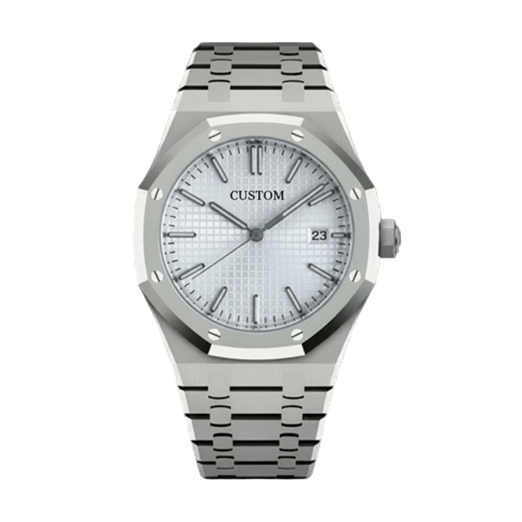 WHITE FROSTED SEIKO MOD ROYAL SEIKOAK