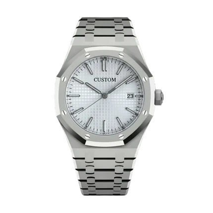 WHITE FROSTED SEIKO MOD ROYAL SEIKOAK