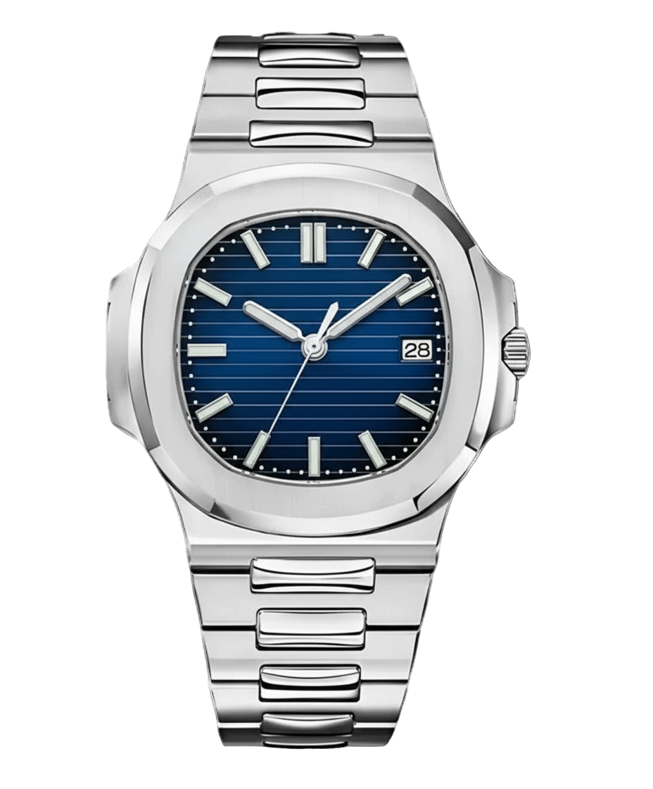 STEEL BLUE CLASSIC DIAL Seiko Mod NAUTIKO