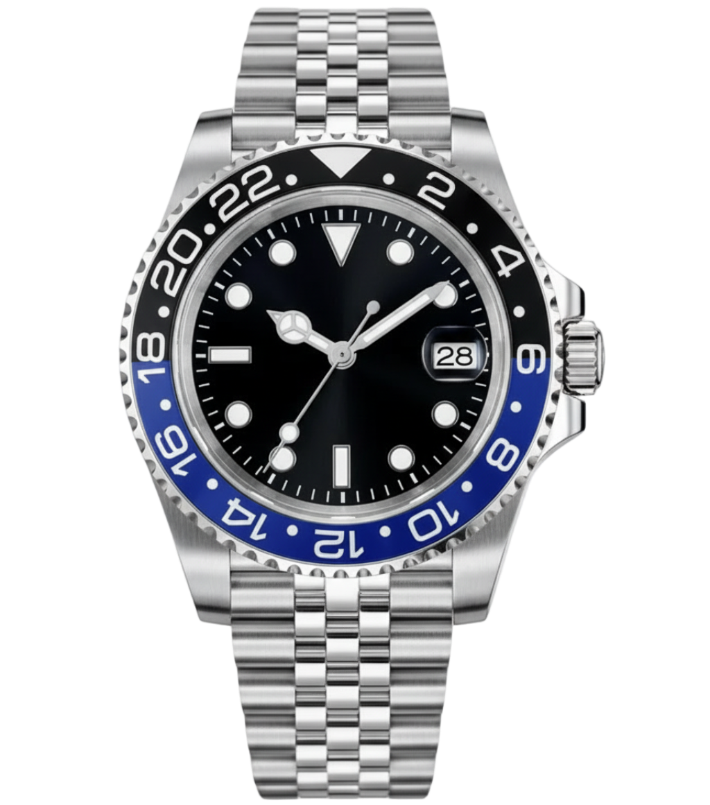 Cadran arabe gris, acier, automatique – Édition Seikmod Lux | Verre saphir | Acier 316L