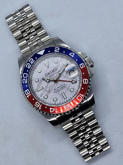 PEPSI GMTEIKO Meteorite Dial