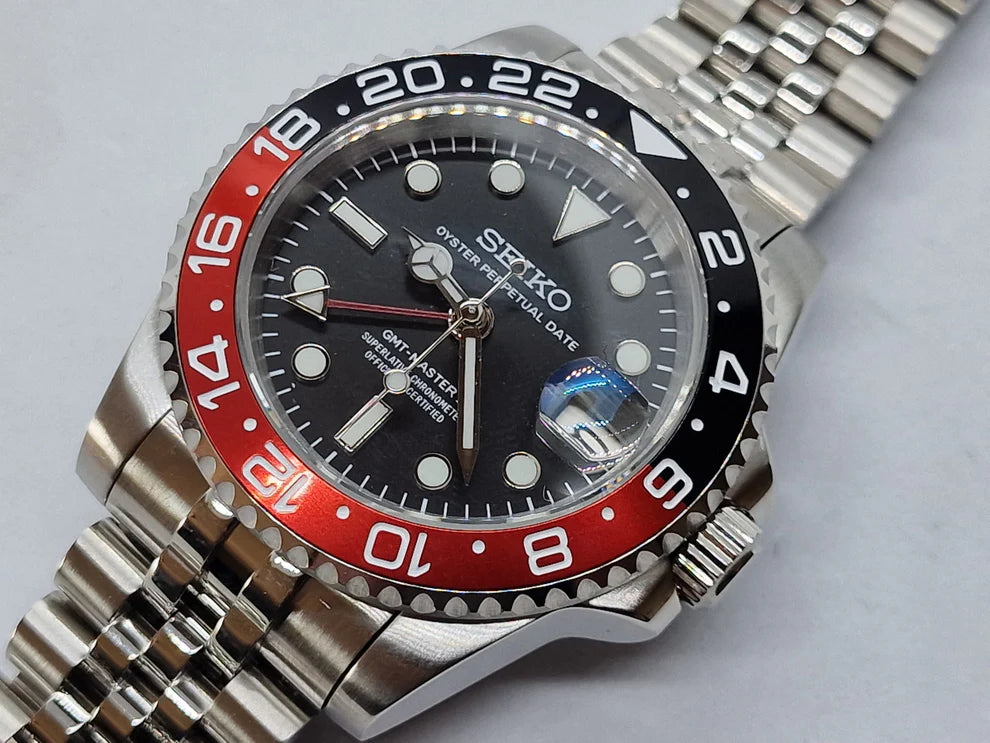 COKE STEEL Jubilee Seiko Mod GMTEIKO