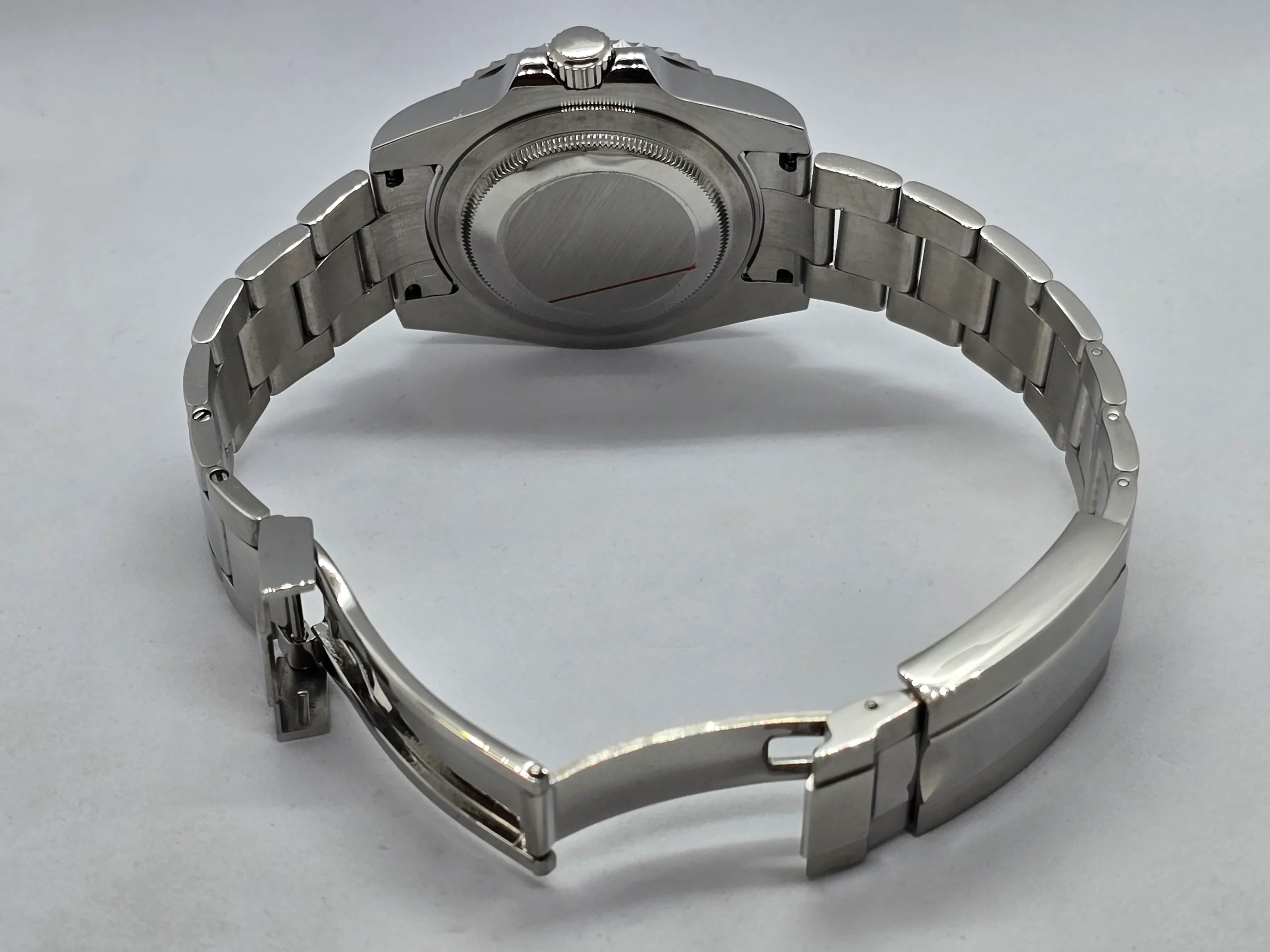 Cadran arabe gris, acier, automatique – Édition Seikmod Lux ​​| Verre saphir | Acier 316L 