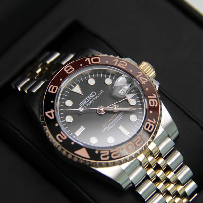 ROOTBEER GMTEIKO NH34 Automatic Saphir Bicolor Jubliee