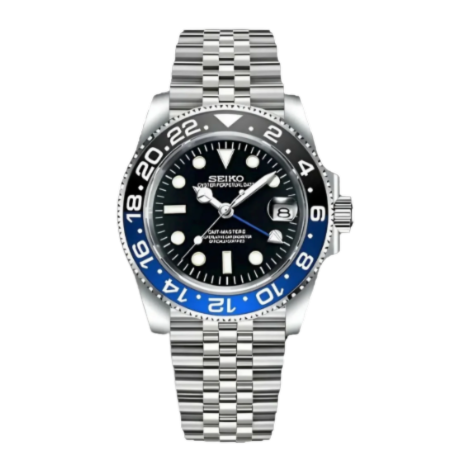 BATMAN STEEL JUBILEE / OYSTER Seiko Mod GMTEIKO