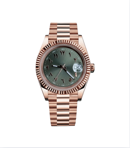 OLIVE ARABIC DIAL ROSEGOLD SEIKJUST