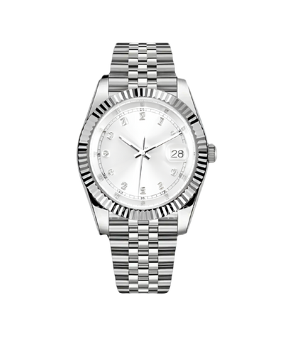 WHITE DIAMOND DIAL STEEL SEIKJUST