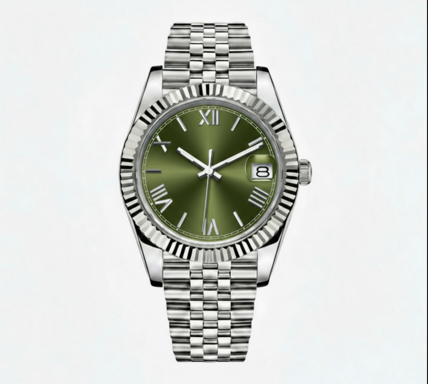 OLIVE ROMAN DIAL STEEL SEIKJUST