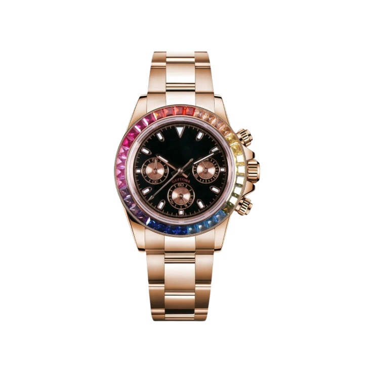 RAINBOW CLASSIC DIAL ROSEGOLD OYSTER ST