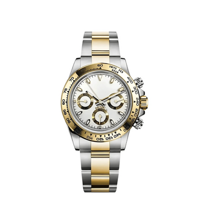 WHITE CLASSIC DIAL DOLD / STEEL OYSTER SEIKTONA