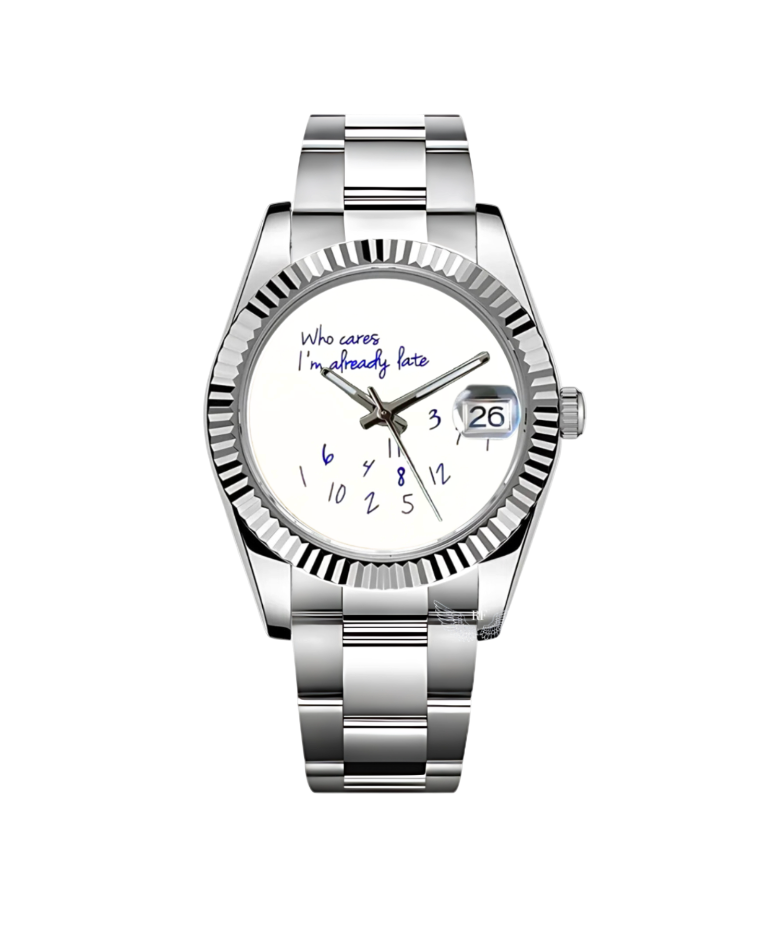 Who Cares, I’m Already Late OYSTER STEEL SEIKO MOD SEIKJUST