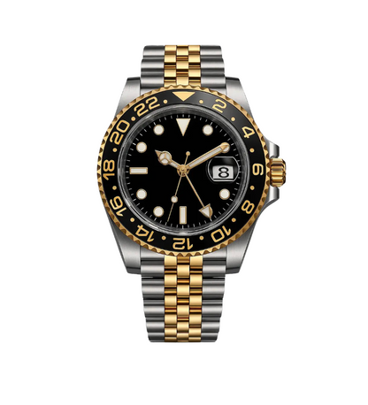 GMTEIKO Midnight Gold GMT NH34 Automatik Saphir Jubilee