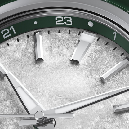 Seikmod GMTEIKO Green Frost GMT Automatic | Sapphire Crystal 316L Steel