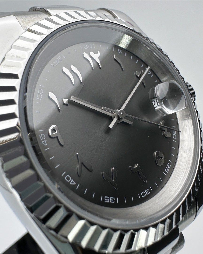 WIMBLEDON GREY ARABIC DIAL STEEL SEIKJUST