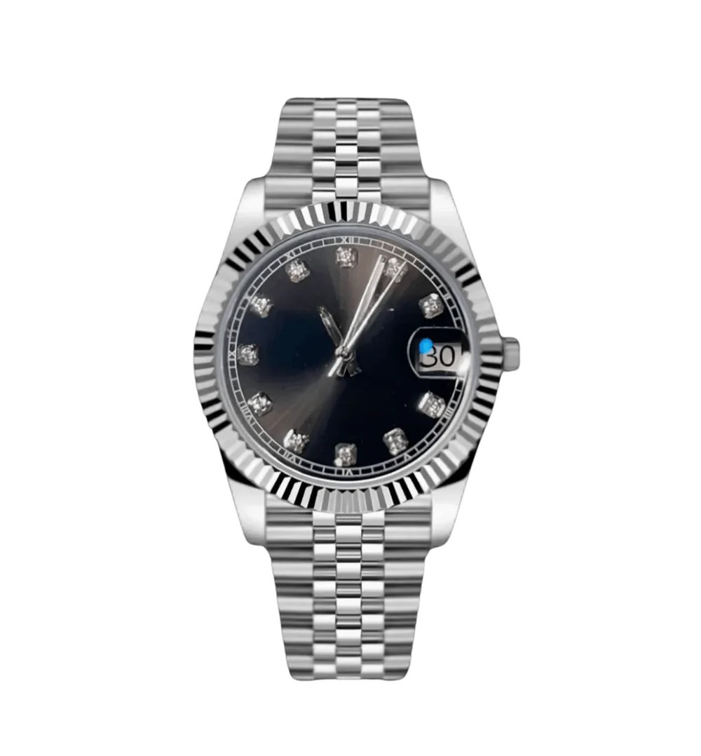 BLACK DIAMOND DIAL STEEL SEIKJUST