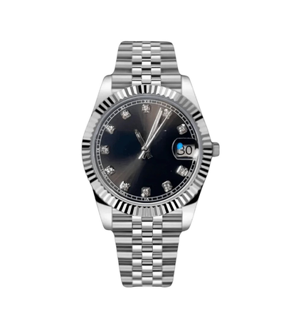 BLACK DIAMOND DIAL STEEL SEIKJUST