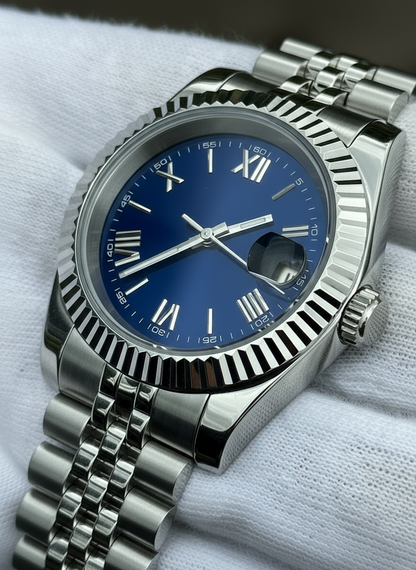 BLUE ROMAN DIAL STEEL SEIKJUST