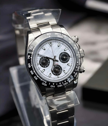 PANDA TEXTURE CLASSIC DIAL STEEL OYSTER ST